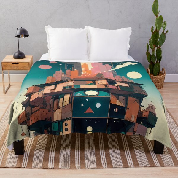Item preview, Moonlit Corners - A Breathtaking Painting of a City Shopfront designed and sold by GalihDA.