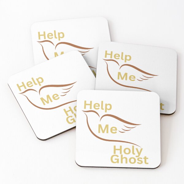 Item preview, Copy of Help Me Holy Ghost Christian Saying designed and sold by JDreaming.