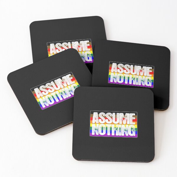 Item preview, Assume Nothing Philly LGBTQ Pride Flag designed and sold by Patrick Hiller.