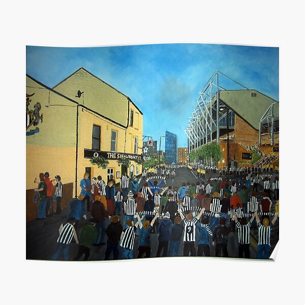 Toon Army, Newcastle United Poster