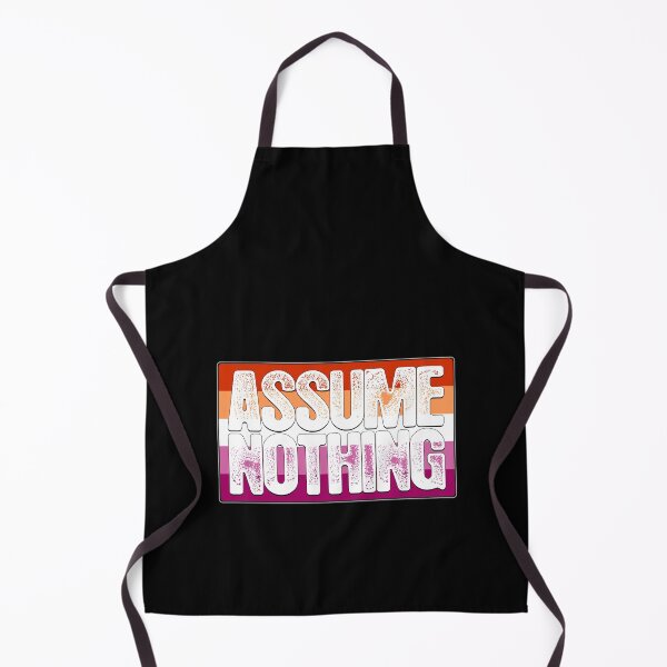 Item preview, Assume Nothing Lesbian Pride Flag designed and sold by Patrick Hiller.