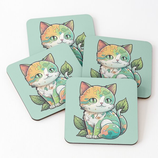 Item preview, Kitty of the Jungle designed and sold by RandomForestBot.