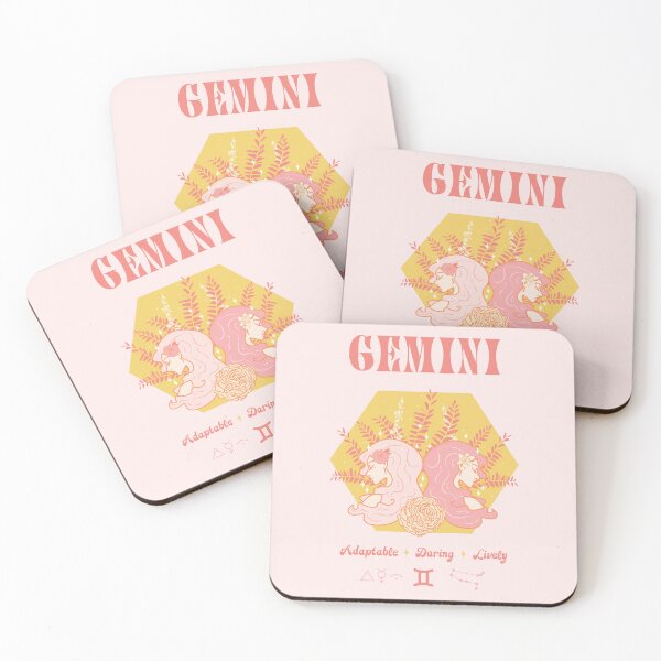 Item preview, Gemini Twins - Pink designed and sold by VenusandMoon.