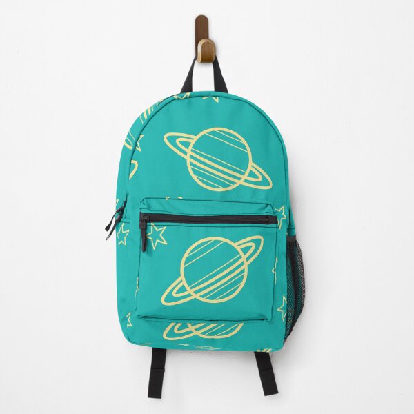 Item preview, Saturn Pattern - Turquoise and Yellow designed and sold by anne-dromeda.