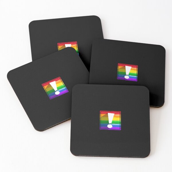 Item preview, LGBTQ Pride Flag Exclamation Point designed and sold by Patrick Hiller.