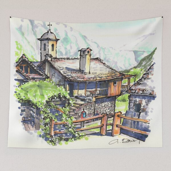 Item preview, Foroglio Ravona Ticino Switzerland designed and sold by Gregg Brown.