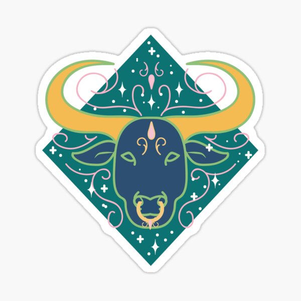 Item preview, Taurus Bull - Deep Jewel designed and sold by VenusandMoon.