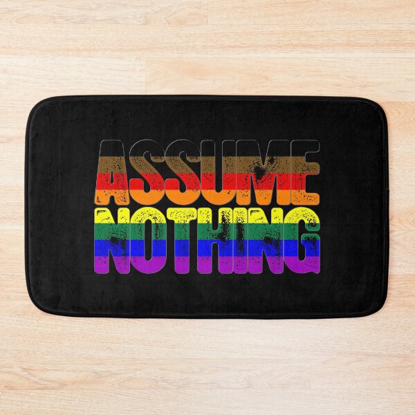 Item preview, Philly LGBTQ Pride Assume Nothing designed and sold by Patrick Hiller.