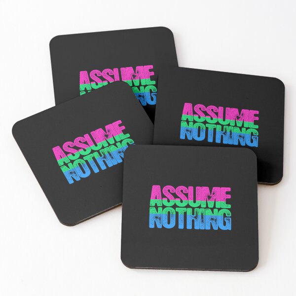 Item preview, Polysexual Pride Assume Nothing designed and sold by Patrick Hiller.