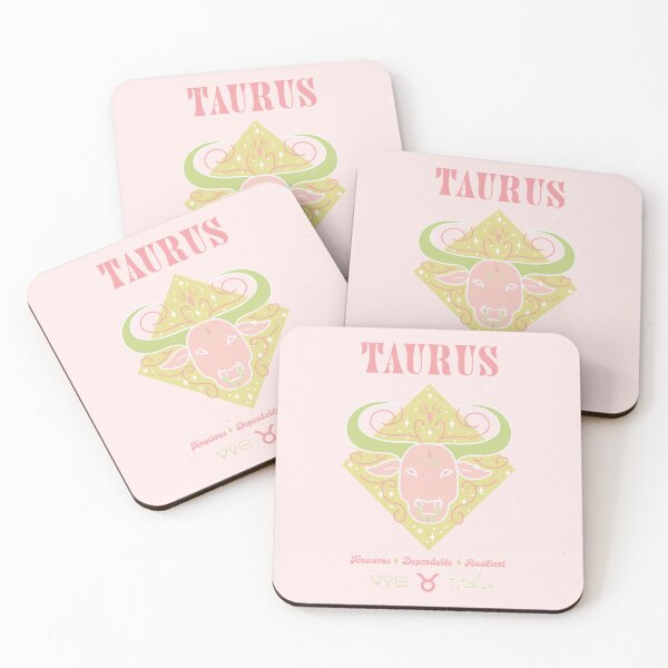 Item preview, Taurus Bull - Pink designed and sold by VenusandMoon.