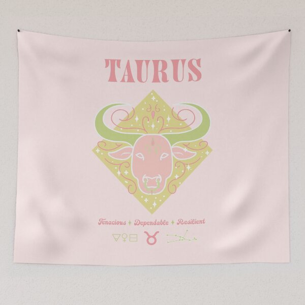 Item preview, Taurus Bull - Pink designed and sold by VenusandMoon.