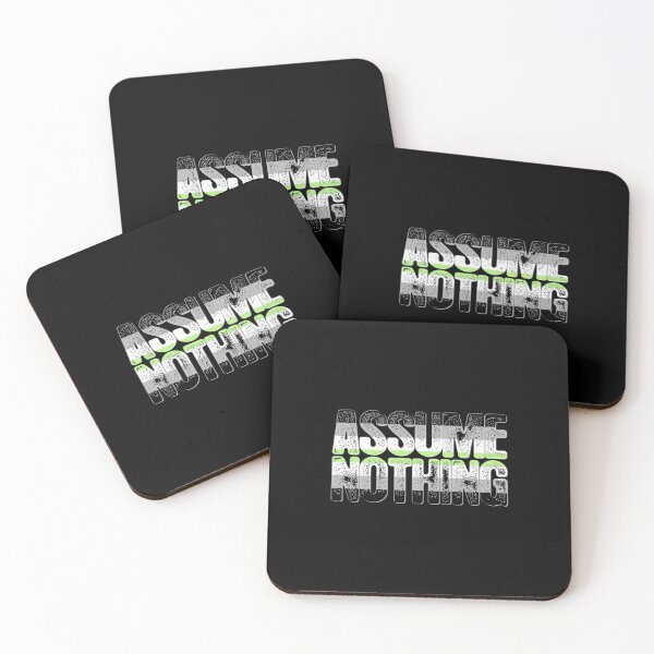 Item preview, Agender Pride Assume Nothing designed and sold by Patrick Hiller.