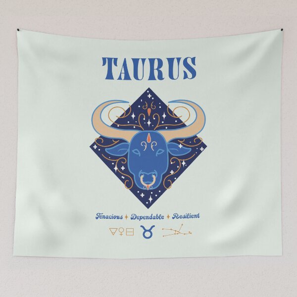 Item preview, Taurus Bull - Indigo designed and sold by VenusandMoon.