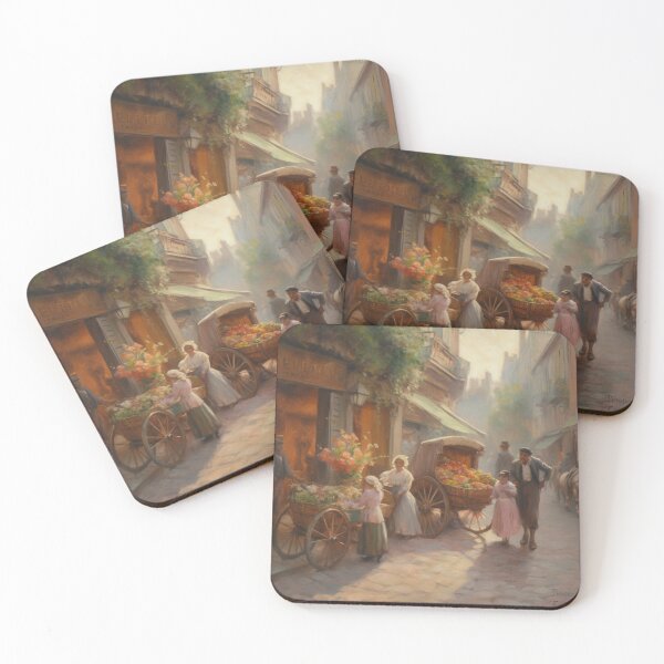 Item preview, Street Vendors Paris 1920 designed and sold by laytonp.