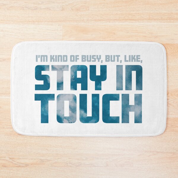 Item preview, Stay In Touch Quote The Good Witch Clouds designed and sold by Hannah Salamone.