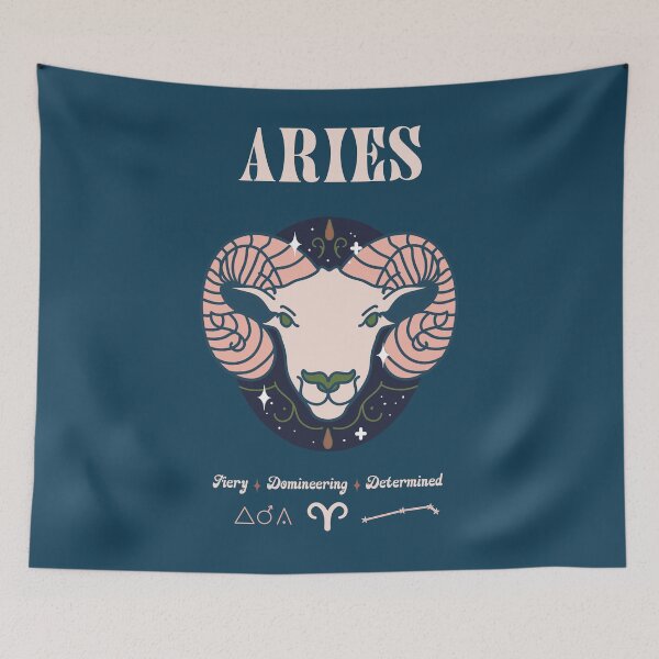 Item preview, Aries Ram - Muted Jewel designed and sold by VenusandMoon.