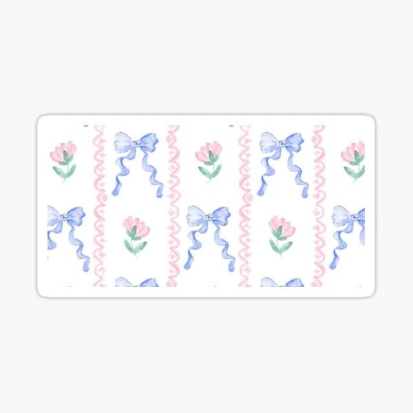 Blue ribbon  Sticker for Sale by Pixiedrop