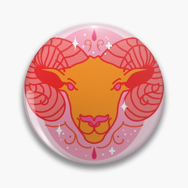 Item preview, Aries Ram - Pink designed and sold by VenusandMoon.