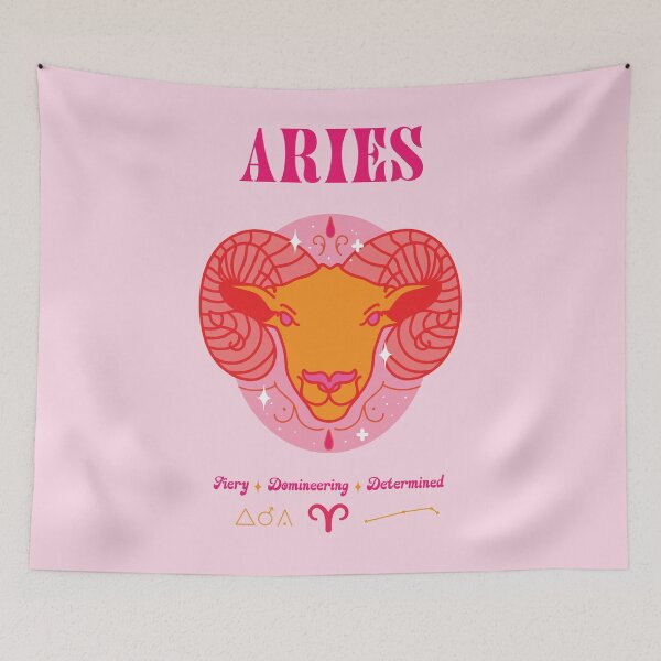 Item preview, Aries Ram - Pink designed and sold by VenusandMoon.