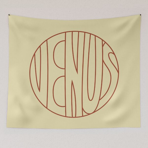 Item preview, Orange outlined Venus designed and sold by 3RingsSaturn.