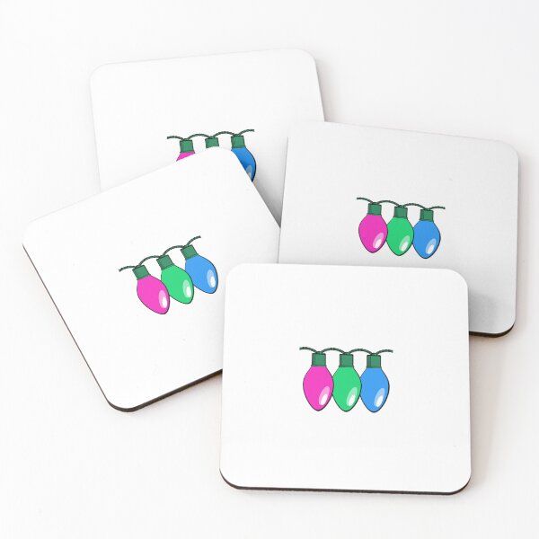 Item preview, Polysexual Pride Christmas Lights designed and sold by Patrick Hiller.