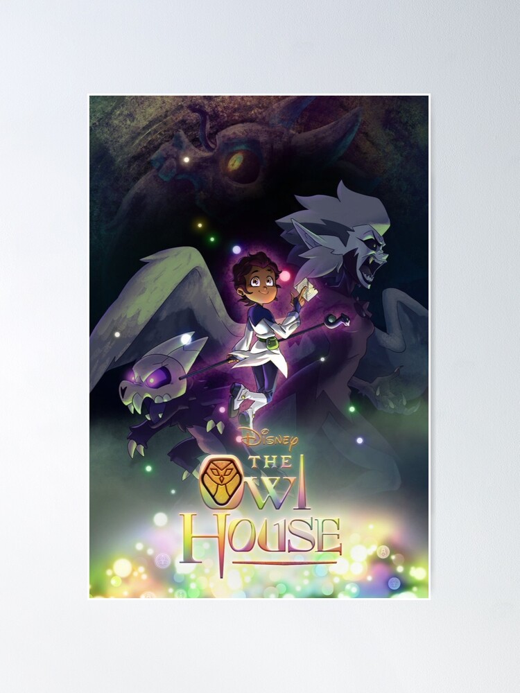 The Owl House Season 3 2022 Movie Poster, Hot Series Comedy Horror Movie  2022