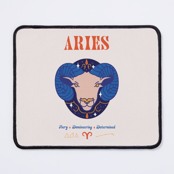 Item preview, Aries Ram - Indigo designed and sold by VenusandMoon.