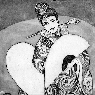 Artwork thumbnail, Dancer in Asian Costume by LtTawnyMadison