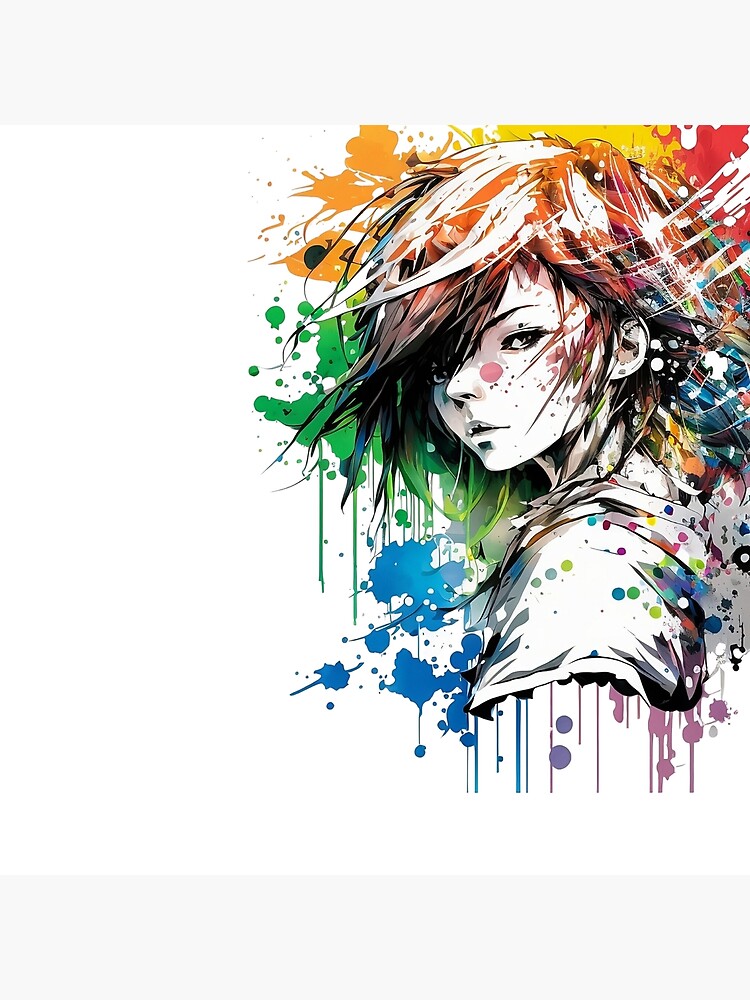 Anime Graffiti Girl \
