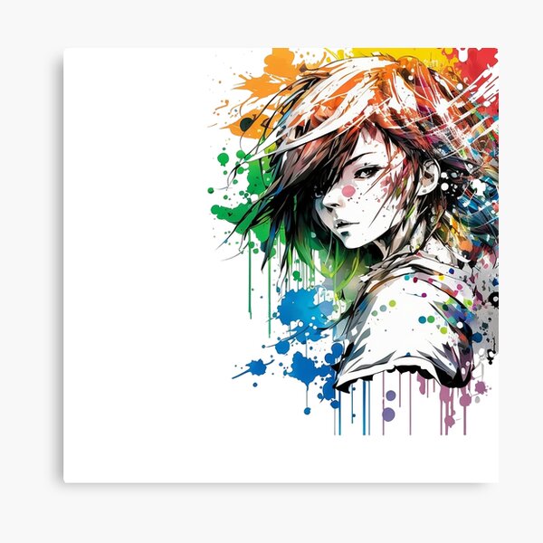 Anime Girl Graffiti Wall Art 4K Wallpaper iPhone HD Phone 9250f