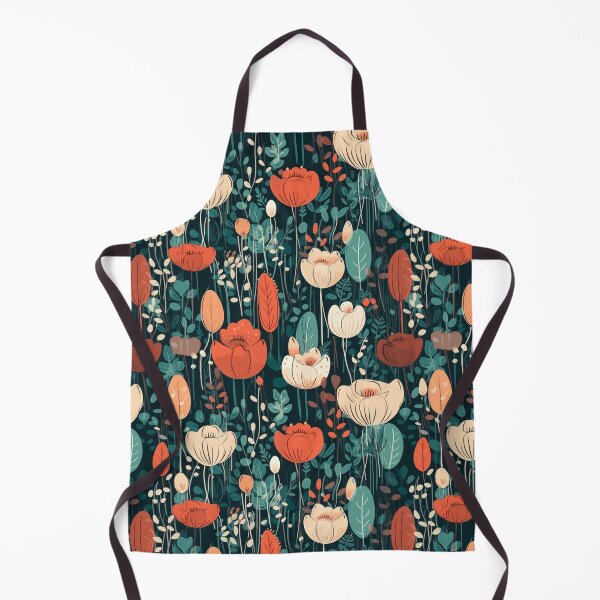Item preview, Poppy Garden Cute Seamless Pattern designed and sold by semisoberme.