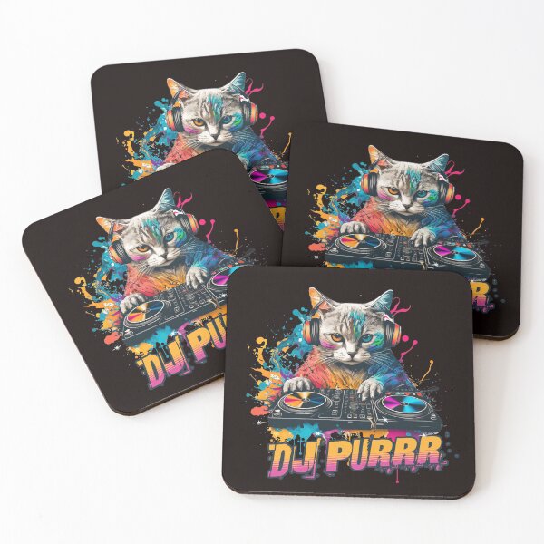 Item preview, DJ PURRR designed and sold by ForecastVSN.