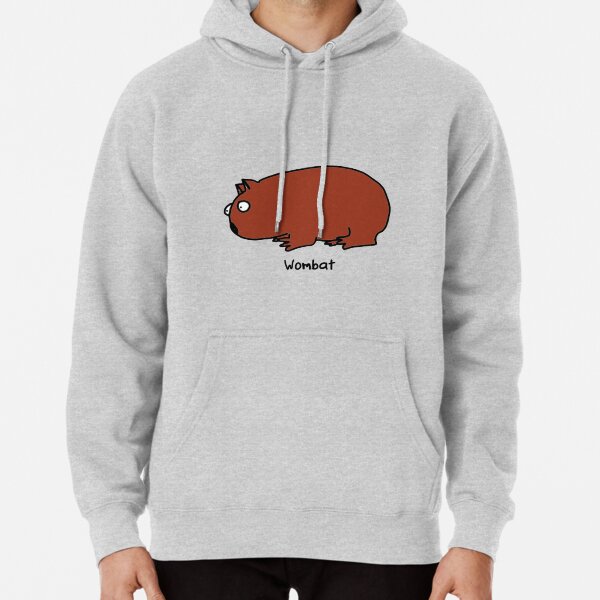 Interested Wombat Pullover Hoodie