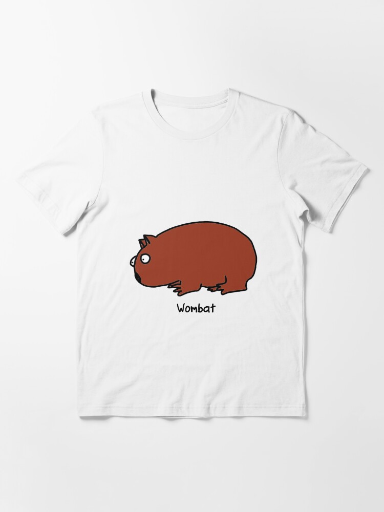 Alternate view of Interested Wombat Essential T-Shirt