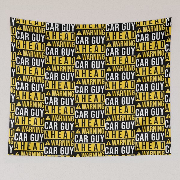 Item preview, WARNING CAR GUY AHEAD designed and sold by yaytse.