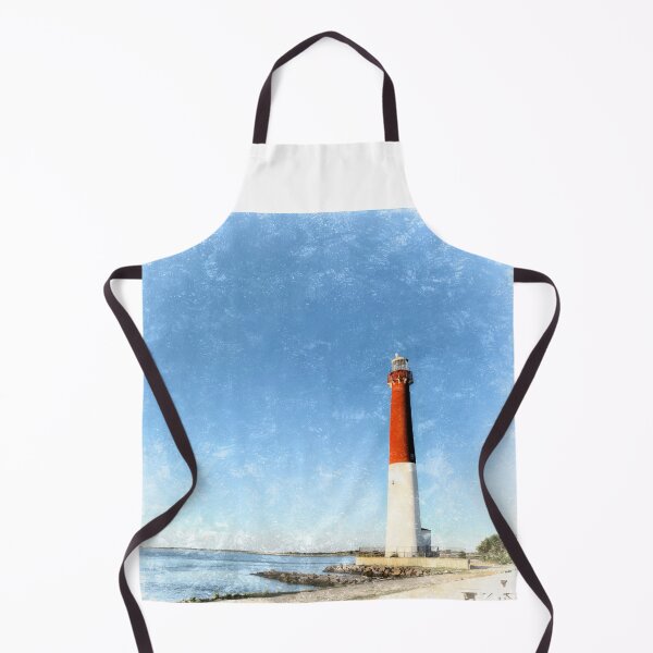 Item preview, Barnegat Lighthouse Square Illustrated designed and sold by Marianne Campolongo.