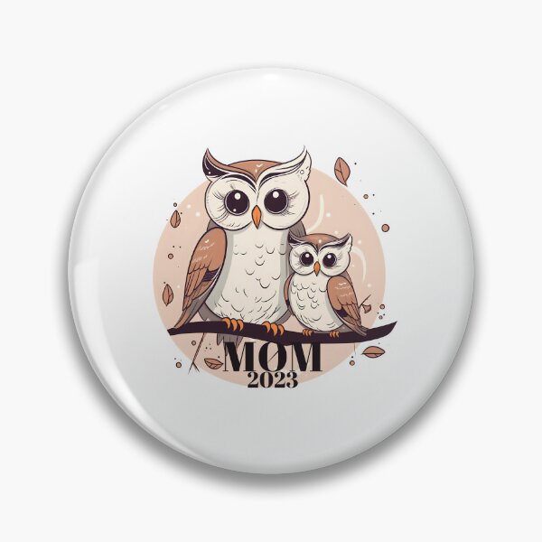 Item preview, Mother's Day Cute Owl Cub Mom Present designed and sold by FantasyRealmOP.