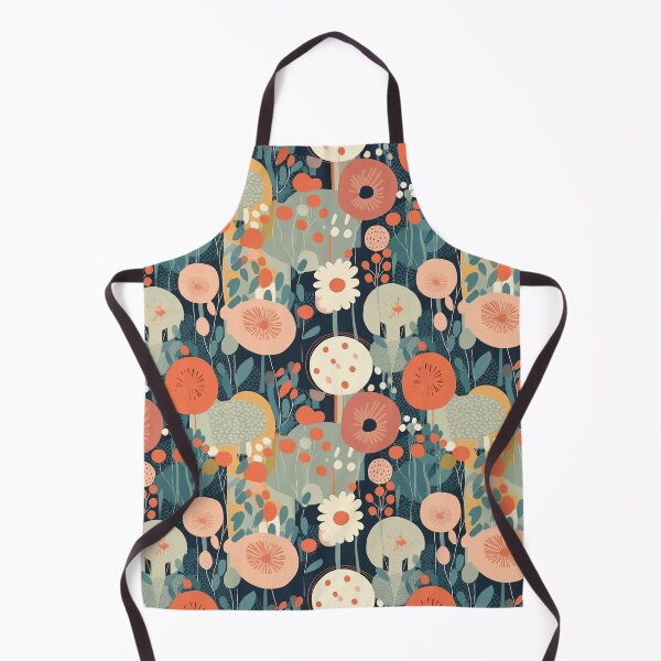 Item preview, Summer Flower Field Abstract Floral Vintage Style Pattern designed and sold by semisoberme.