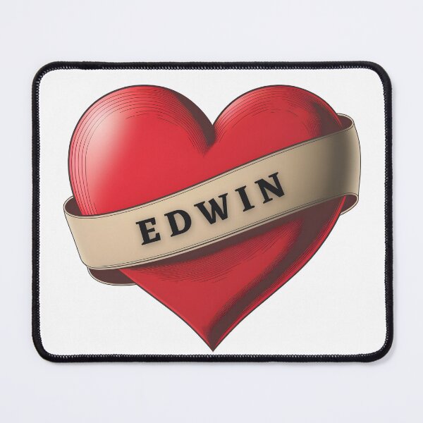 Item preview, Edwin - Lovely Red Heart With a Ribbon designed and sold by Allifreyr.