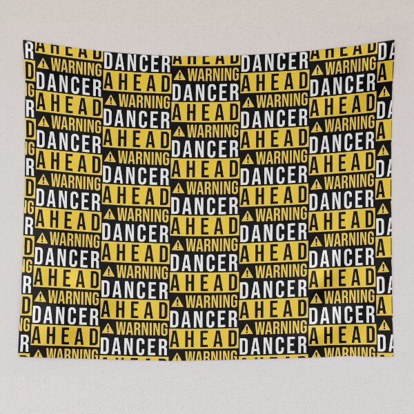 Item preview, WARNING DANCER AHEAD designed and sold by yaytse.