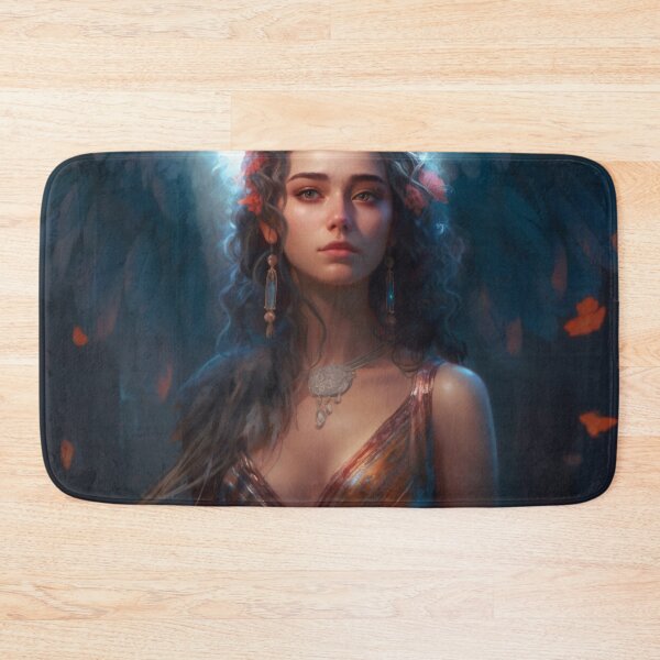 Item preview, Owl-Crowned: A Stunning Portrait of a Divine Goddess designed and sold by oanaunciuleanu.