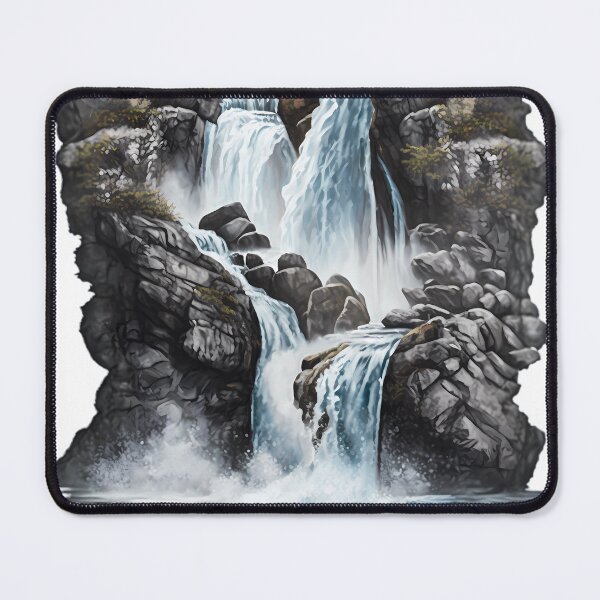 Item preview, Torrential Beauty of a waterfall designed and sold by Xiangster987.
