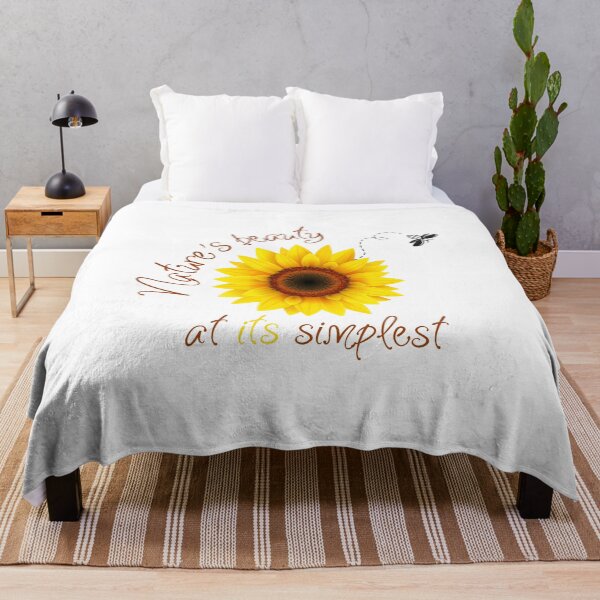 Item preview, Simple Beauty - Bee on a Sunflower designed and sold by DaffodilArts.