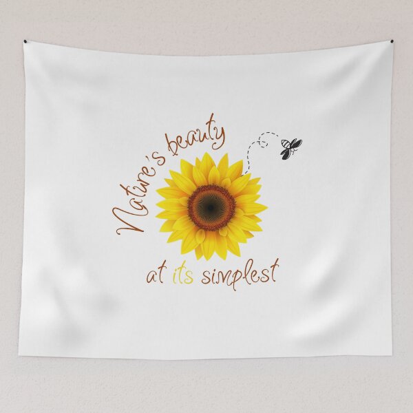Item preview, Simple Beauty - Bee on a Sunflower designed and sold by DaffodilArts.