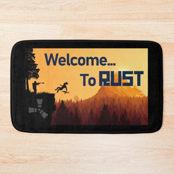 Item preview, Welcome to the wonderful, savage world of Rust designed and sold by DigitalPulsion.