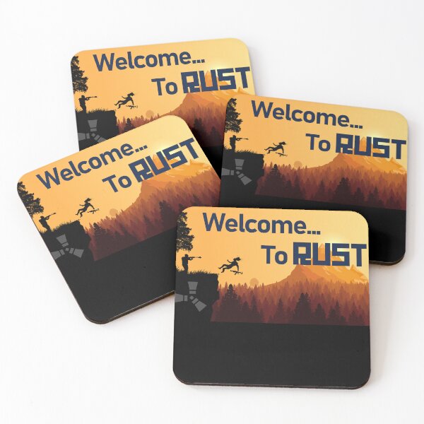 Item preview, Welcome to the wonderful, savage world of Rust designed and sold by DigitalPulsion.