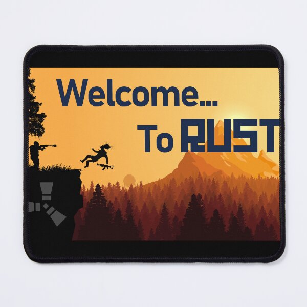 Item preview, Welcome to the wonderful, savage world of Rust designed and sold by DigitalPulsion.