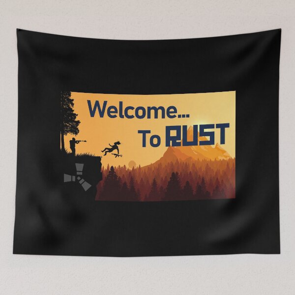 Item preview, Welcome to the wonderful, savage world of Rust designed and sold by DigitalPulsion.