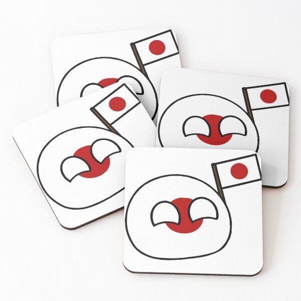 Item preview, countryballs with their flag Japanball designed and sold by Countryballs Shop.