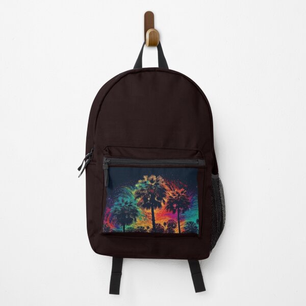 Item preview, Colorful Palm Tree Night Sky designed and sold by NextEchelon.